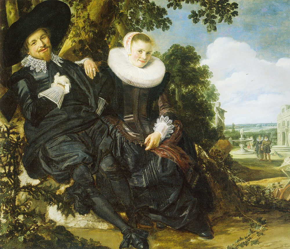 Frans Hals - Double Portrait of Isaac Massa and Beatrix van der Laen